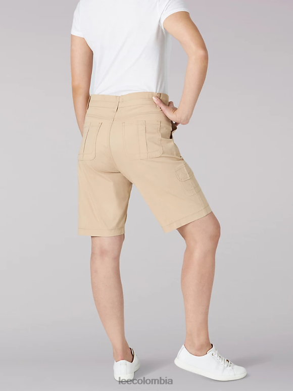 Lee mujer bermudas tipo cargo avey de corte relajado cafetería ropa Z6H6F288
