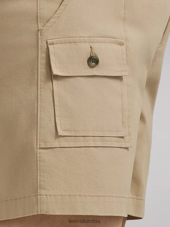 Lee mujer pantalón corto cargo ultra lujoso y relajado y flexible (más) macramé ropa Z6H6F282