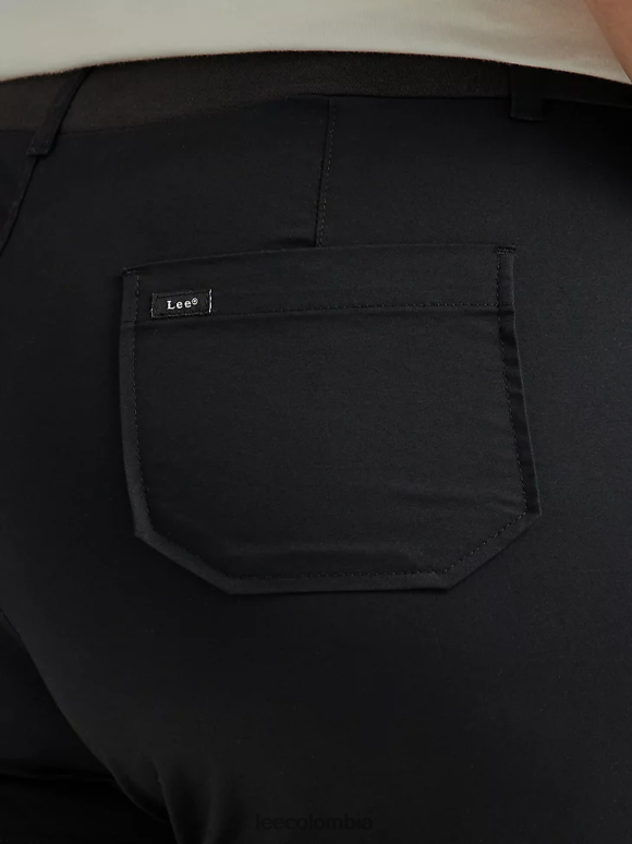 Lee mujer pantalón corto cargo ultra lujoso y relajado y flexible (más) negro ropa Z6H6F284