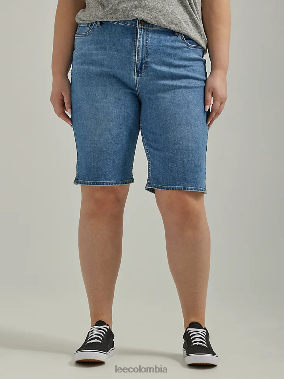 Lee mujer Bermudas legendarias de mezclilla (plus) afro ropa Z6H6F296