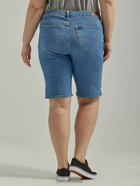 Lee mujer Bermudas legendarias de mezclilla (plus) afro ropa Z6H6F296