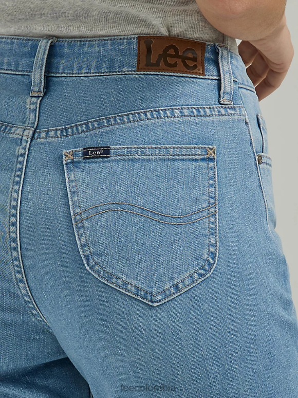 Lee mujer bermudas de mezclilla legendarias solo en la luz ropa Z6H6F313