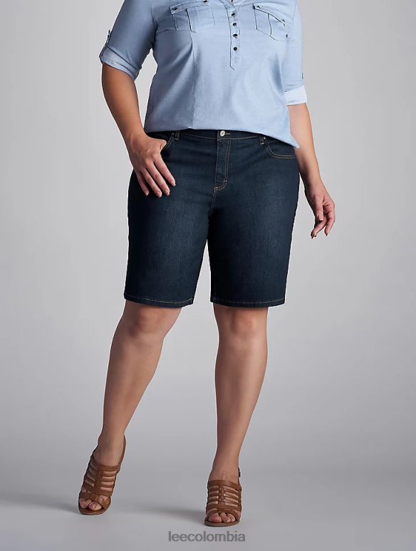 Lee mujer bermudas kathy de ajuste relajado (más) viaje ropa Z6H6F327