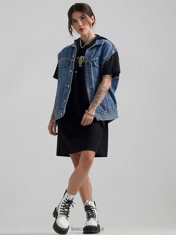 Lee mujer y vestido de dragon ball z baúles negro ropa Z6H6F421