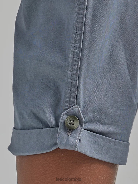 Lee mujer capri cargo relajado ultra lux con flex-to-go (pequeño) gris tecnología ropa Z6H6F459