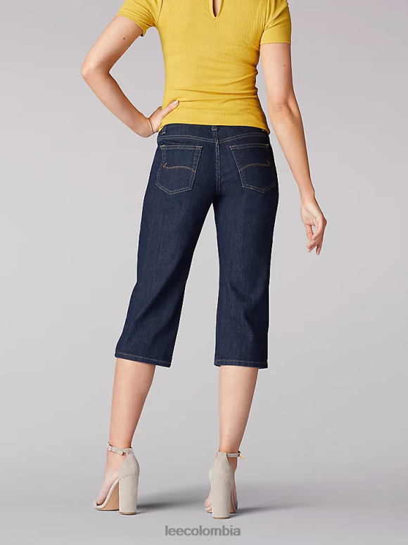 Lee mujer capri de ajuste relajado laguna ropa Z6H6F473