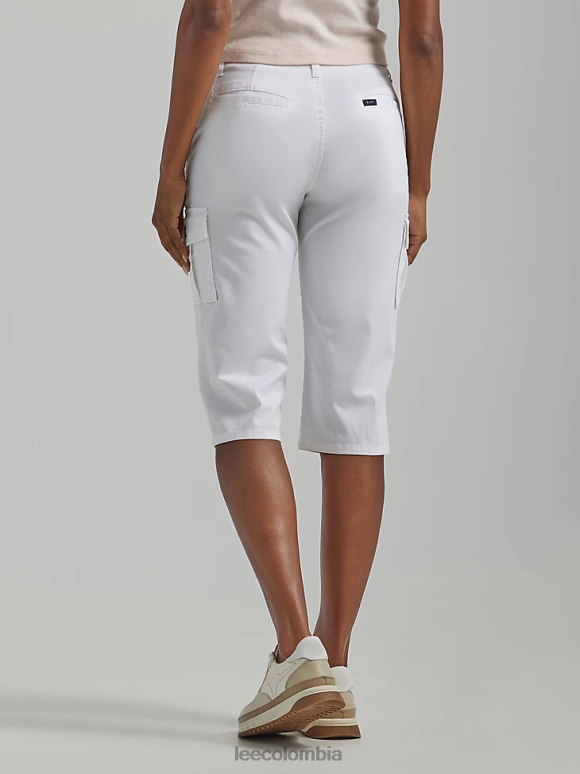 Lee mujer ultra lux con skimmer de carga relajado y flexible blanco ropa Z6H6F427
