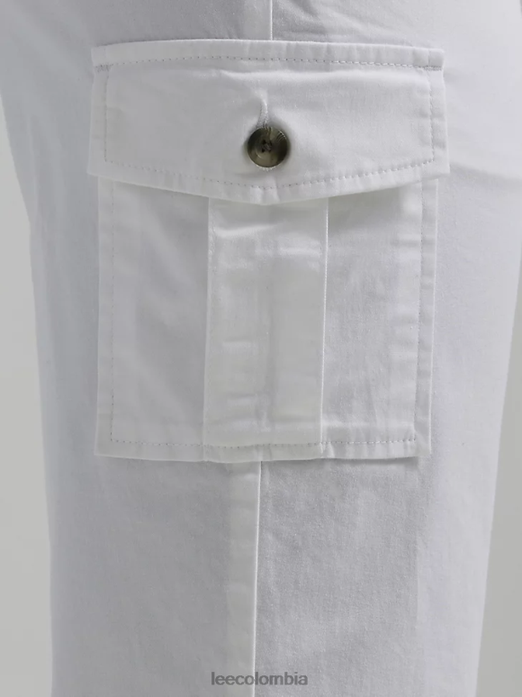 Lee mujer ultra lux con skimmer de carga relajado y flexible blanco ropa Z6H6F427