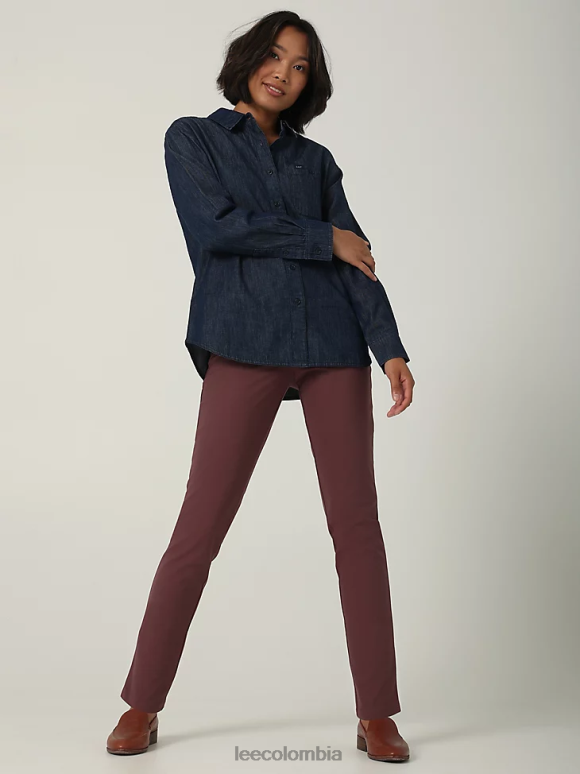 Lee mujer hd pantalon tobillero maven Renacimiento ropa Z6H6F189