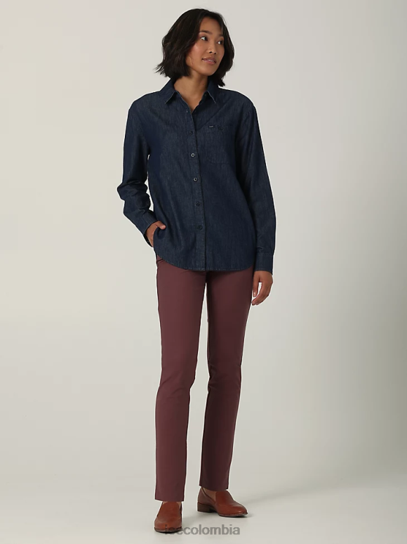 Lee mujer hd pantalon tobillero maven Renacimiento ropa Z6H6F189