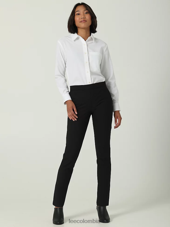 Lee mujer hd pantalon tobillero maven negro ropa Z6H6F190