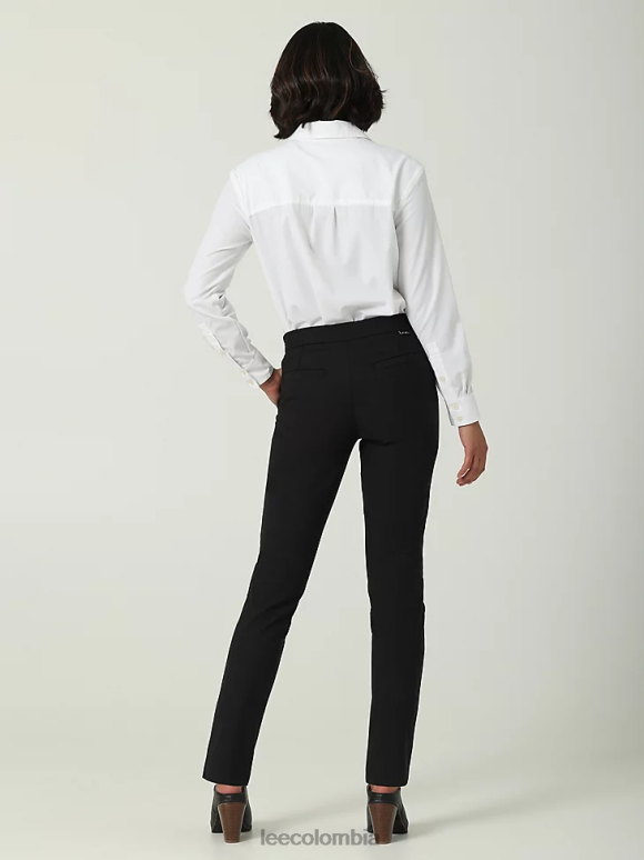 Lee mujer hd pantalon tobillero maven negro ropa Z6H6F190