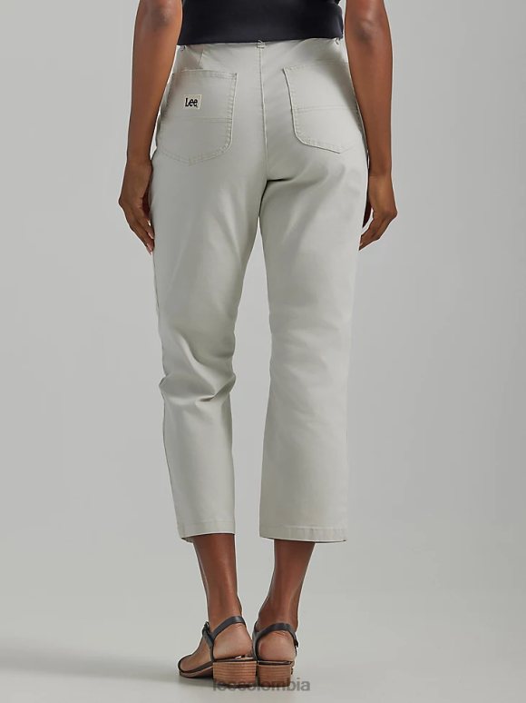 Lee mujer pantalón corto con costuras ultra lux crudo ropa Z6H6F175
