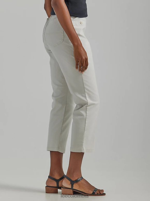 Lee mujer pantalón corto con costuras ultra lux crudo ropa Z6H6F175