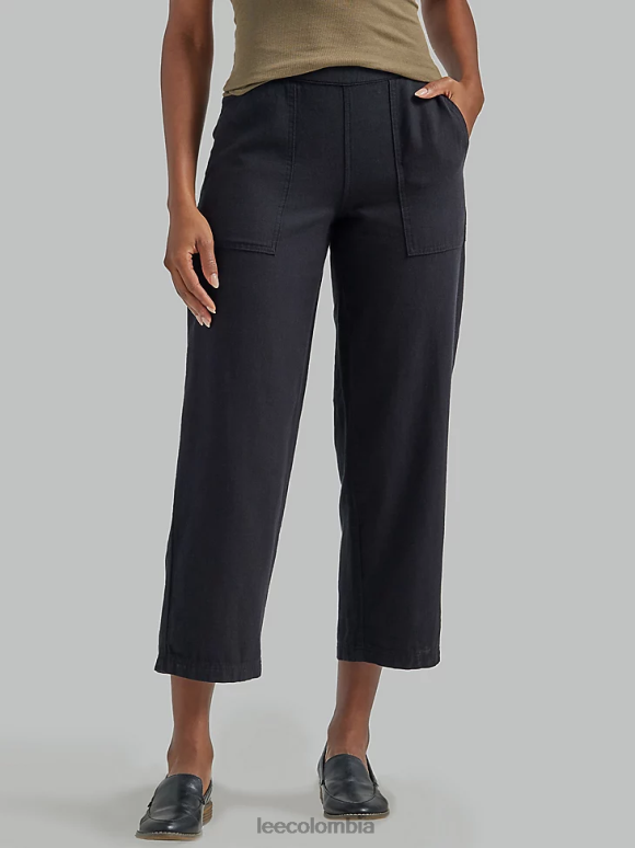 Lee mujer pantalón corto sin cierres ultra lux negro ropa Z6H6F240