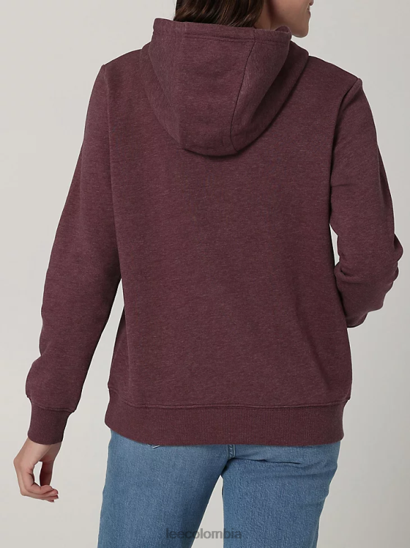 Lee mujer sudadera con capucha y gráfico legendario arándano ropa Z6H6F407
