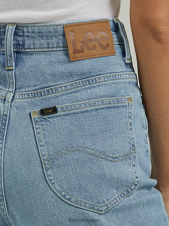 Lee mujer Vaqueros cónicos de talle alto Stella de la colección europea el actual ropa Z6H6F174