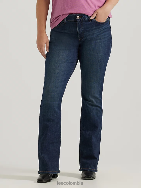 Lee mujer jean bootcut ultra lux con movimiento flexible (plus) renegado ropa Z6H6F141