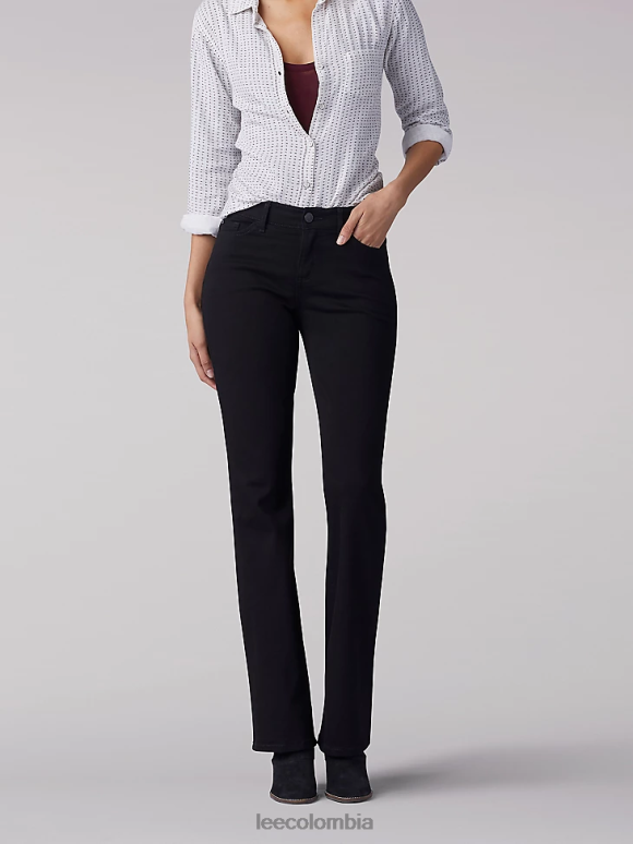 Lee mujer jeans bootcut ultra lux con movimiento flexible negro ropa Z6H6F131