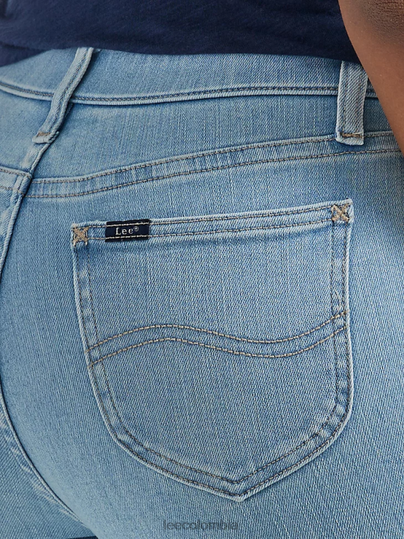 Lee mujer jeans cortos demi boot ultra lux más allá de la luz ropa Z6H6F124