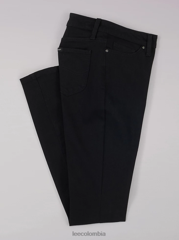 Lee mujer jeans legendarios con corte de bota regular (pequeño) negro ropa Z6H6F136
