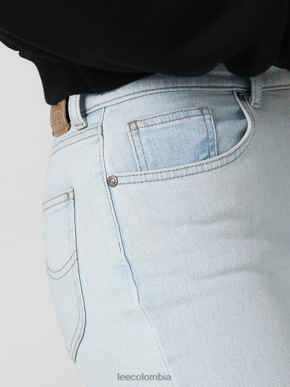 Lee mujer jeans acampanados de talle alto, modernos y vintage fuera de vuelos dx ropa Z6H6F150