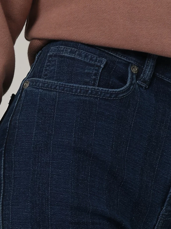 Lee mujer jeans acampanados de talle alto, modernos y vintage raya media ropa Z6H6F152