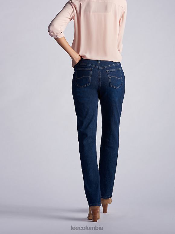 Lee mujer Vaqueros elásticos de corte relajado y pernera recta. auténtico nórdico - lycra ropa Z6H6F52