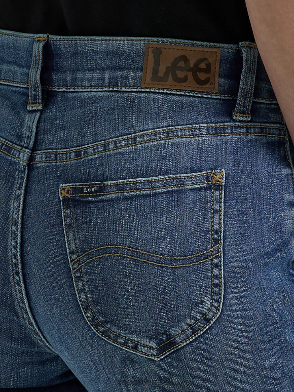 Lee mujer Vaqueros ultra lux con movimiento flexible, ajuste regular y pernera recta seattle ropa Z6H6F68