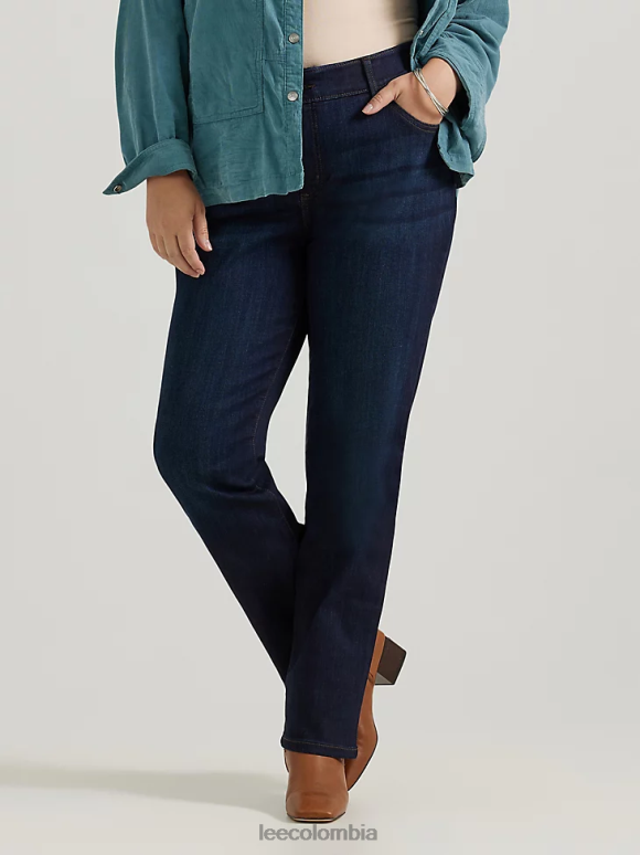 Lee mujer jeans ultra lux con movimiento flexible y ajuste regular con pernera recta (plus) Niágara ropa Z6H6F76