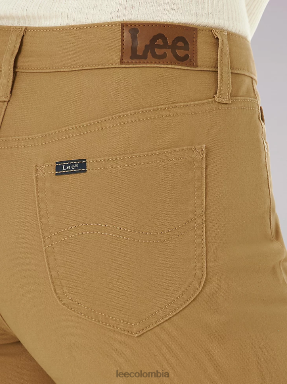 Lee mujer legendario jean recto regular ojo de tigre ropa Z6H6F44