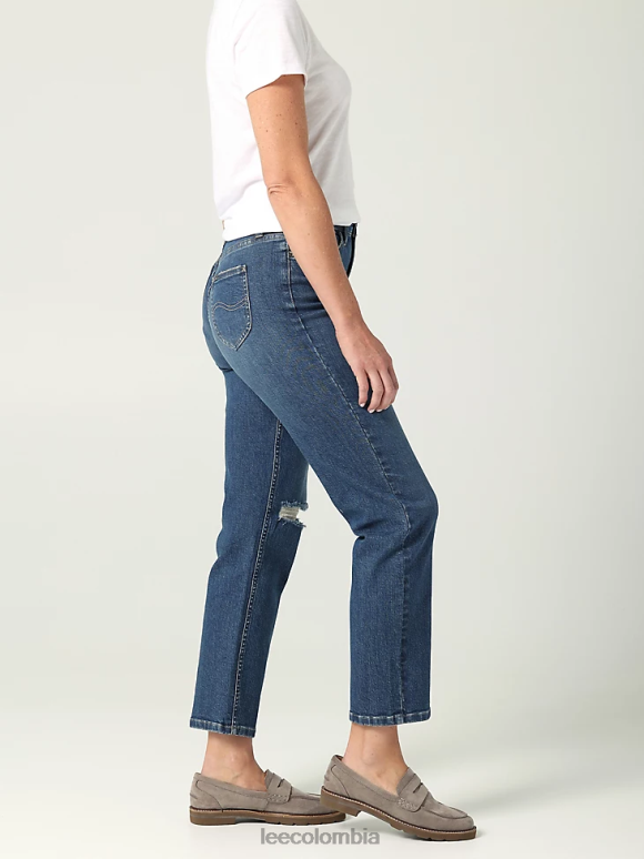Lee mujer legendarios jeans rectos vintage de talle alto cada día ropa Z6H6F2